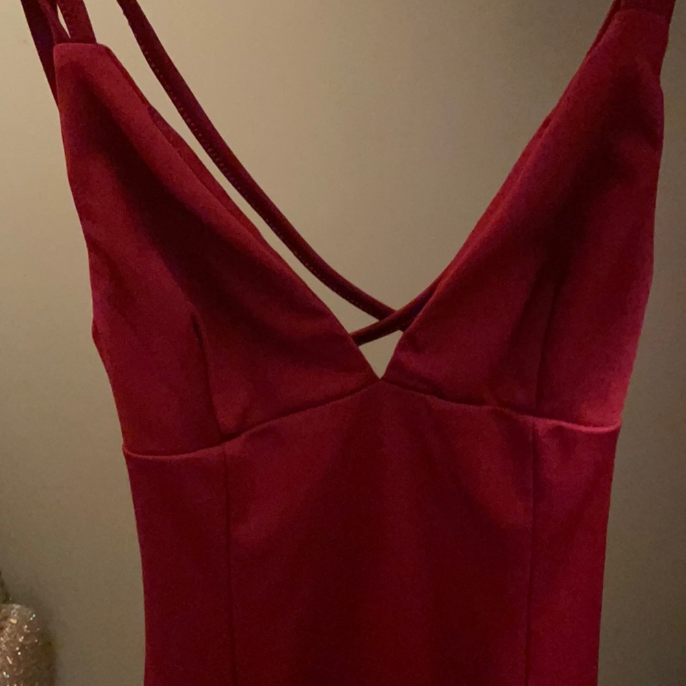Red dress